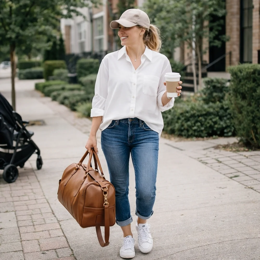 Philosophy White Oversized Button-Down Shirt Hi-Lo Hem Boxy Fit Classic Size XS - Picture 1 of 11